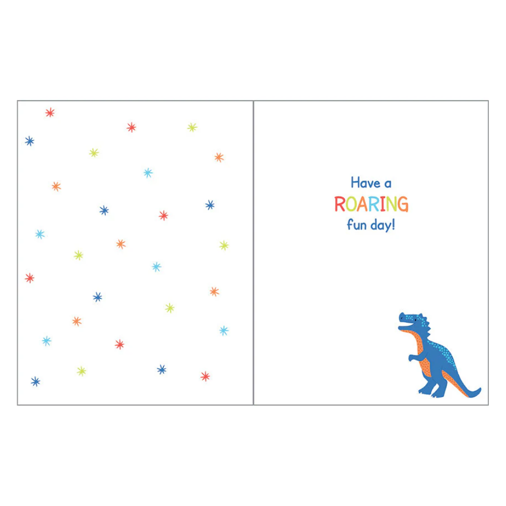 Gina B Designs Birthday Greeting Card | Birthday Dino-Kids