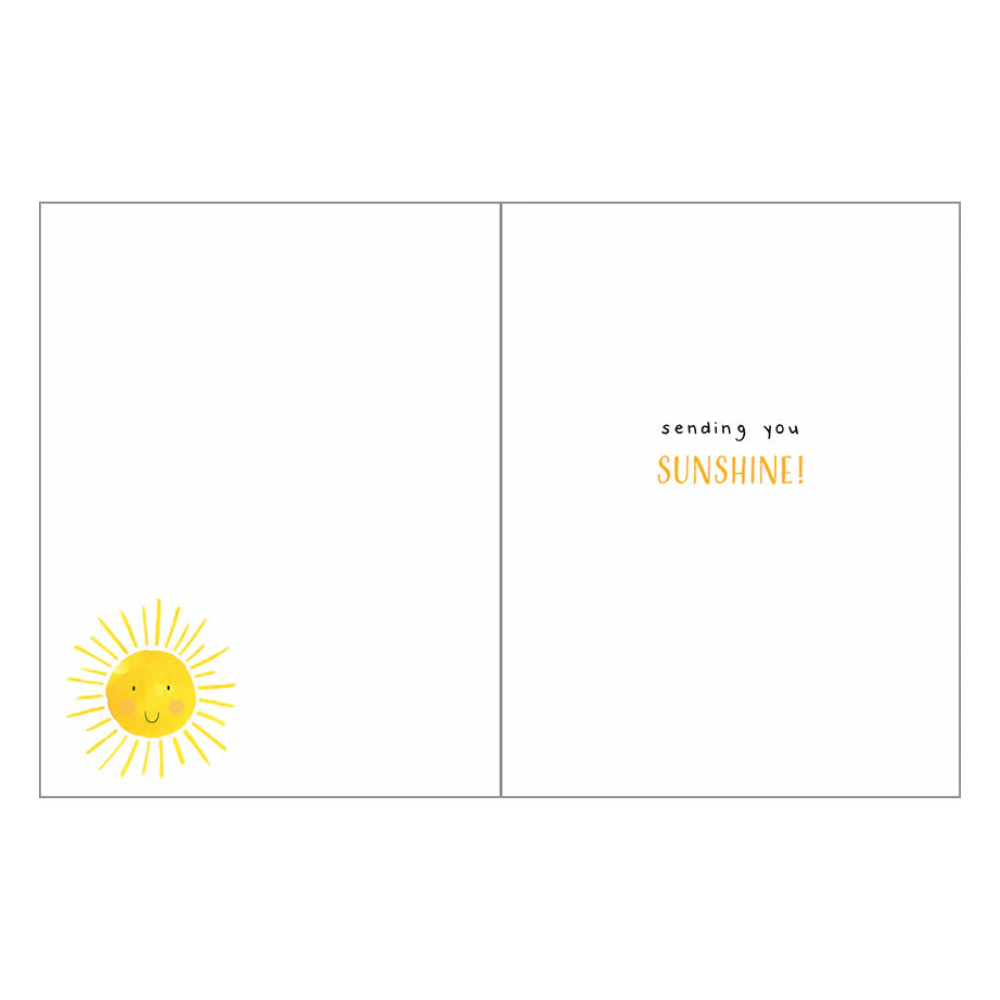 Gina B Designs Everyday Gift Enclosure Card | Smiling Sun
