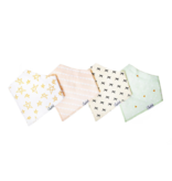 Copper Pearl Baby Bandana Bib 4-Pack Set | Paris