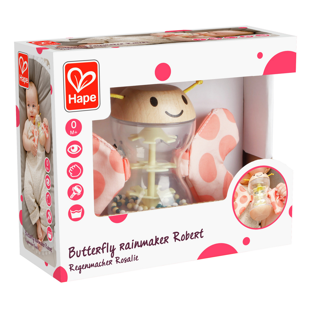 Hape Butterfly Rainmaker Sensory Toy