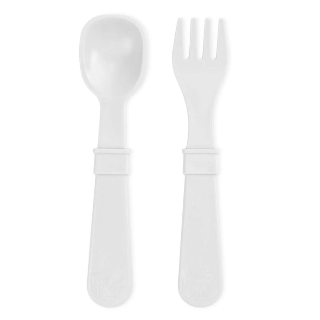 Re-Play Re-Play Toddler Utensil Spoon and Fork Pair