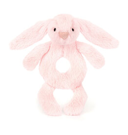 Jellycat Jellycat Bashful Pink Bunny Ring Rattle