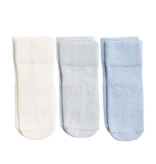 Squid Socks Bamboo Squid Socks - Casen Collection | Ivory Powder Baby Blue