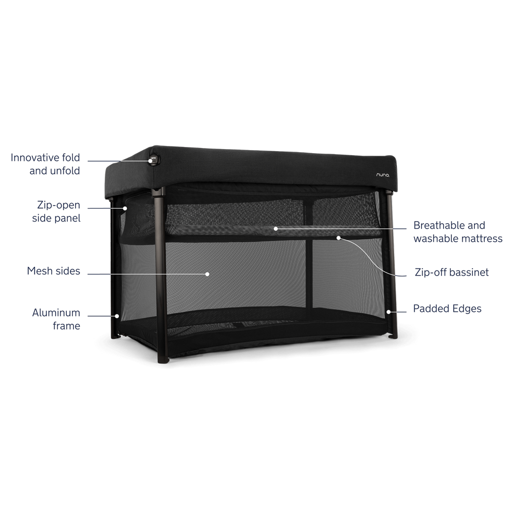 Nuna NUNA PAAL Playard| Compact Travel Crib (in store exclusive bundle)