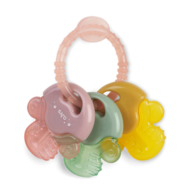 Chillable Water Teether Keys | Pink