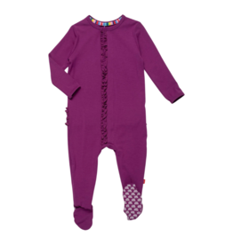 Magnetic Me Elderberry Ruffle | Modal Magnetic Footie