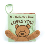 Jellycat Jellycat Bartholomew Bear Loves You Sensory Soft Book