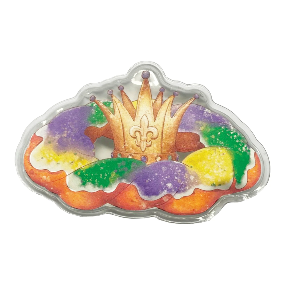 Nola Tawk Freezer Ice Pack King Cake