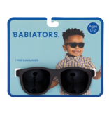 Babiators Babiators Jet Black Wayfarer Kids UV Sunglasses | Hangtag