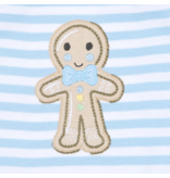 Magnolia Baby Gingerbread Land Lap Footie Blue