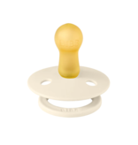 BIBS BIBS Studio Color Round Natural Rubber Pacifier (2 Pack) | Pinstripe | Ivory Vanilla Mix