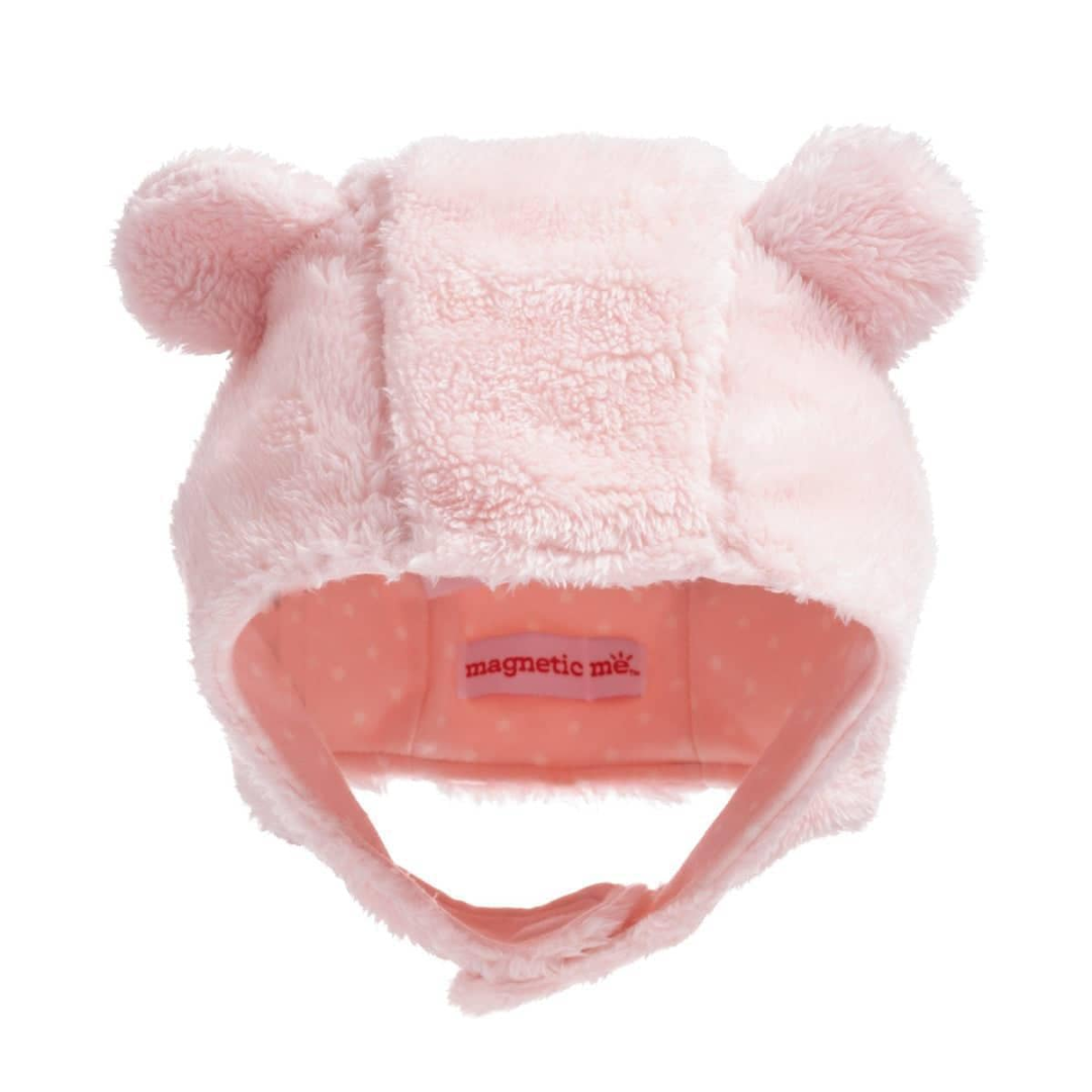 Magnetic Me Minky Magnetic Closure Hat | Pink Blossom
