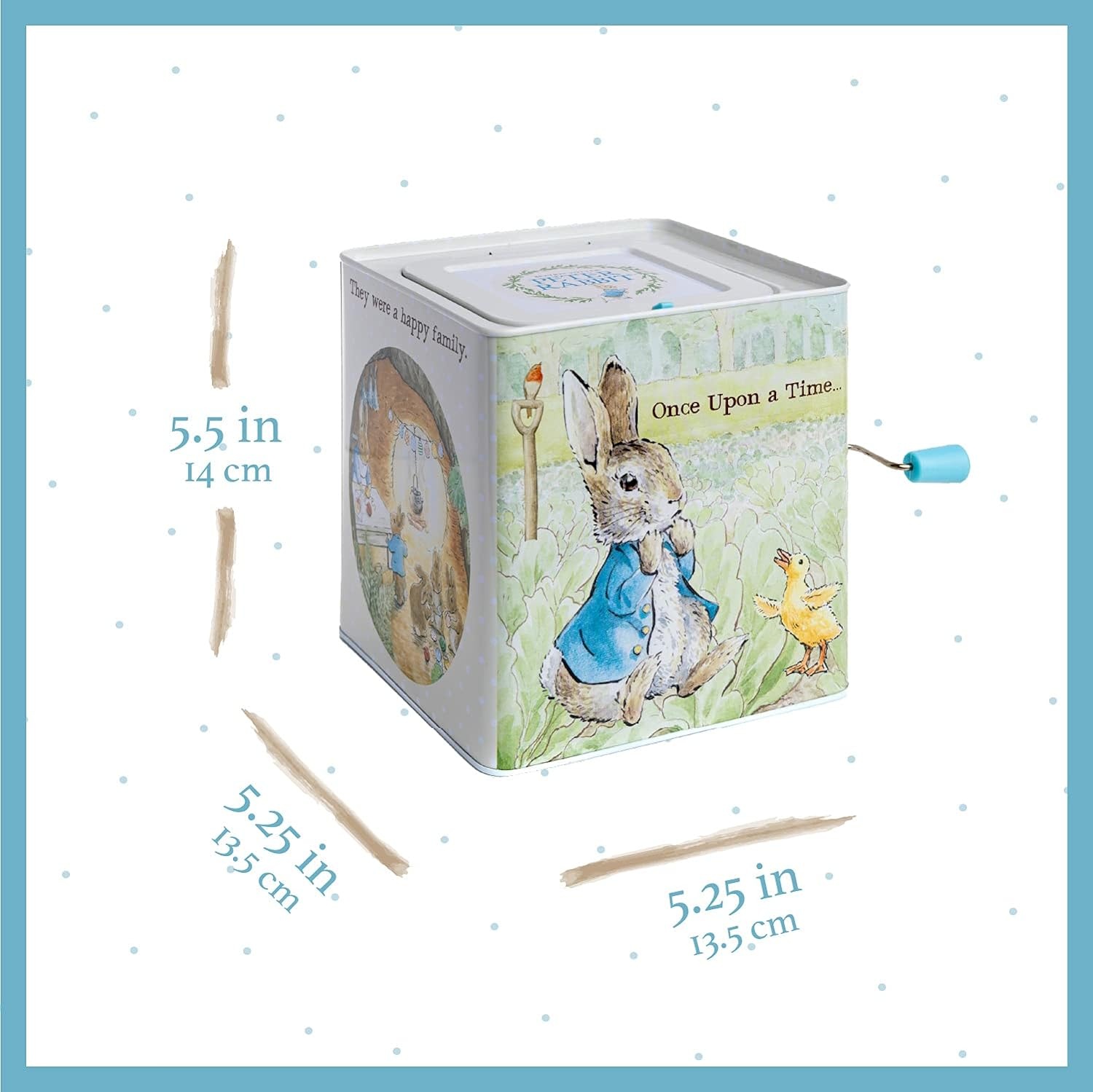 Kids Preferred Peter Rabbit Jack-in-The-Box