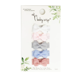 Baby Wisp Tiny Tuxedo Snap Clip 5 Piece Gift Set | Pixie