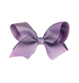Baby Wisp Americana Grosgrain Ribbon Bow Alligator Clip | Dusky Mauve
