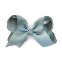 Baby Wisp Americana Grosgrain Ribbon Bow Alligator Clip | Soft Pine
