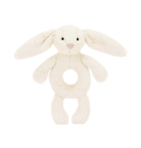 Jellycat Jellycat Bashful Cream Bunny Ring Rattle