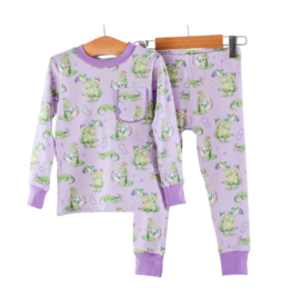 Nola Tawk Gator Gras Organic Cotton Pajamas