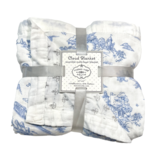 Maison Nola Storyland Toile Reversible Bamboo Cloud Blanket