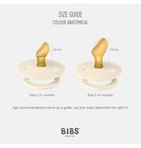 BIBS BIBS  Anatomical Natural Rubber Pacifier (2 Pack) | Vanilla | Pine