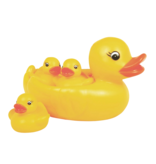 Elegant Baby Duck Family Bath Toy Set