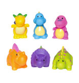 Elegant Baby Dinosaur Party Squirtie Bath Toys