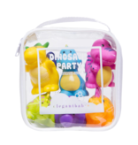 Elegant Baby Dinosaur Party Squirtie Bath Toys