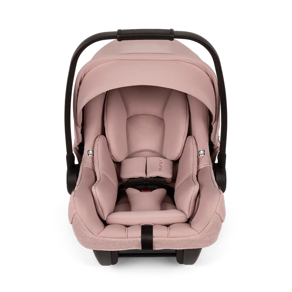 Nuna NUNA Triv Next Stroller + Pipa Aire RX Car Seat + RELX Base + Lytl Bassinet Travel System Bundle | Thistle