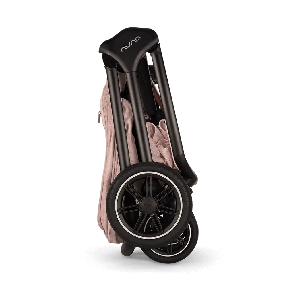 Nuna NUNA Triv Next Stroller + Pipa Aire RX Car Seat + RELX Base + Lytl Bassinet Travel System Bundle | Thistle