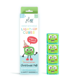 Glo Pals Glo Pals Light-Up Sensory Cubes 4 pack | Christmas