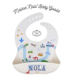 Maison Nola NOLA Foodie Deluxe Gift Bundle| Silicone Sippy Cup | Suction Bowl | Bucket Bib