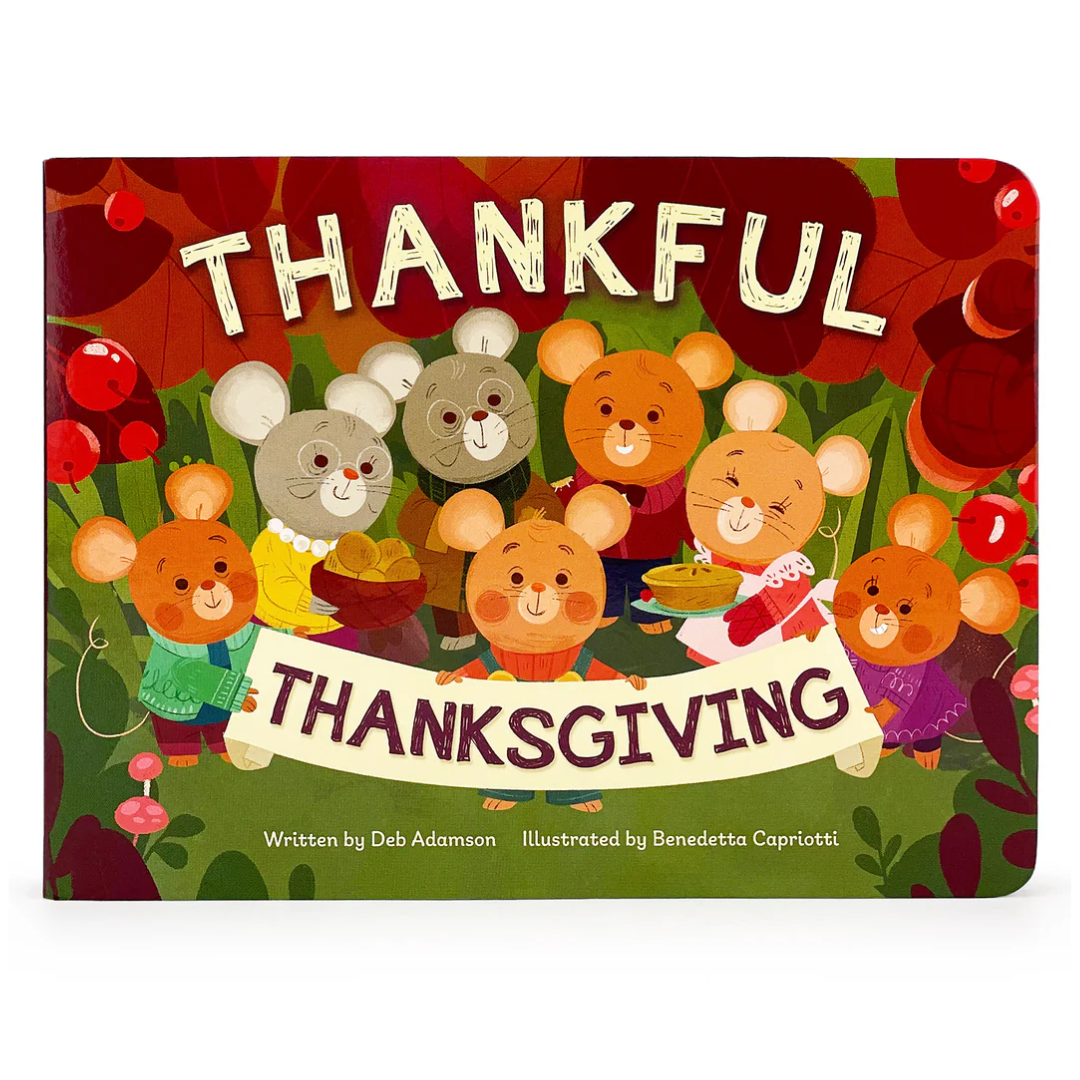 Cottage Door Press Thankful Thanksgiving Board Book