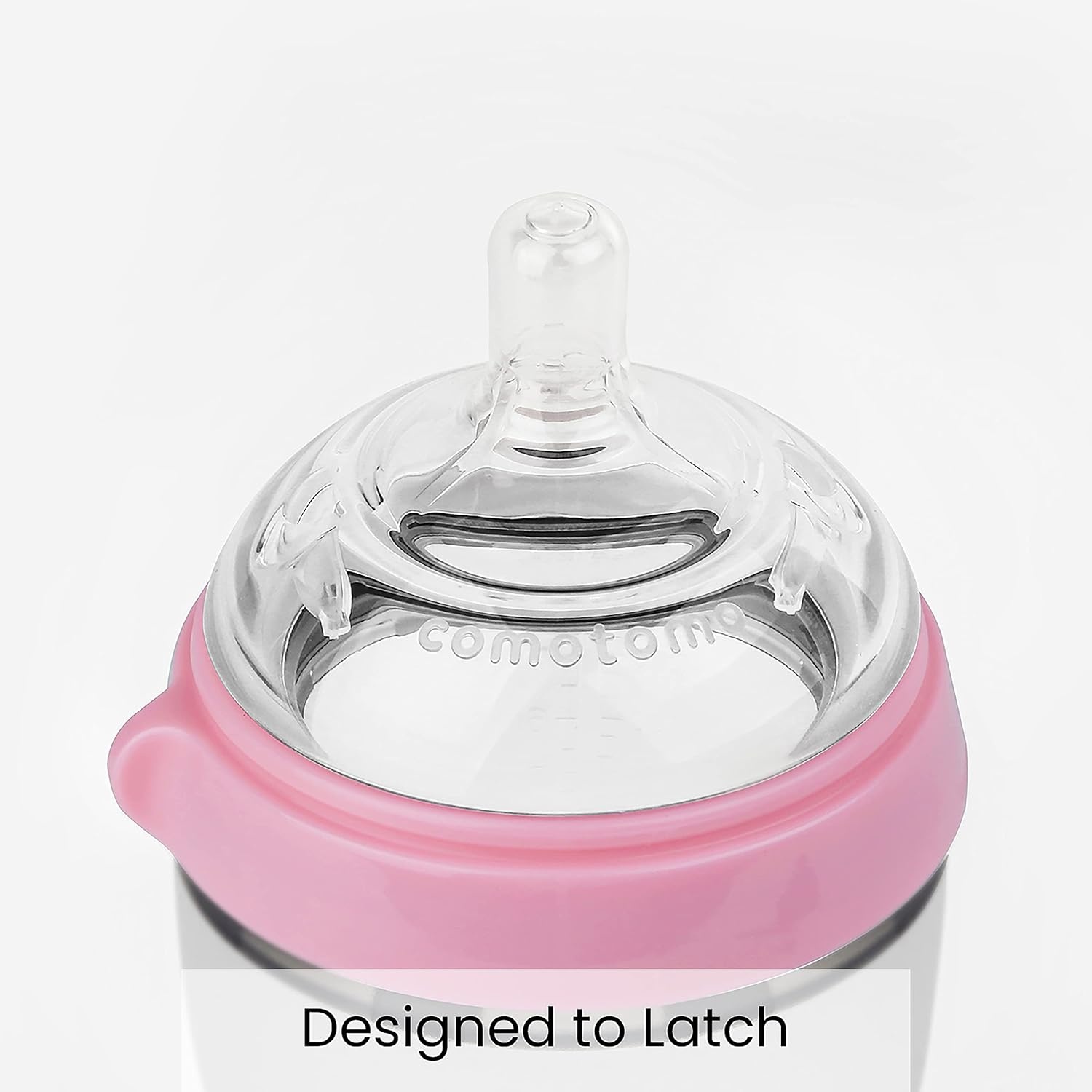 Comotomo Comotomo Baby Bottle (2-Pack) Pink 5 oz