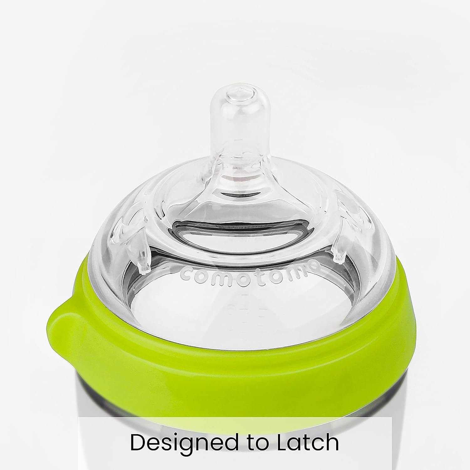 Comotomo Comotomo Baby Bottle (2-Pack) Green 5oz