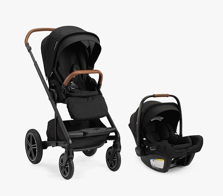 Nuna MIXX Next with Magnetic Buckle Pipa Aire RX Infant Car Seat with Relx base Travel System ZukaBaby