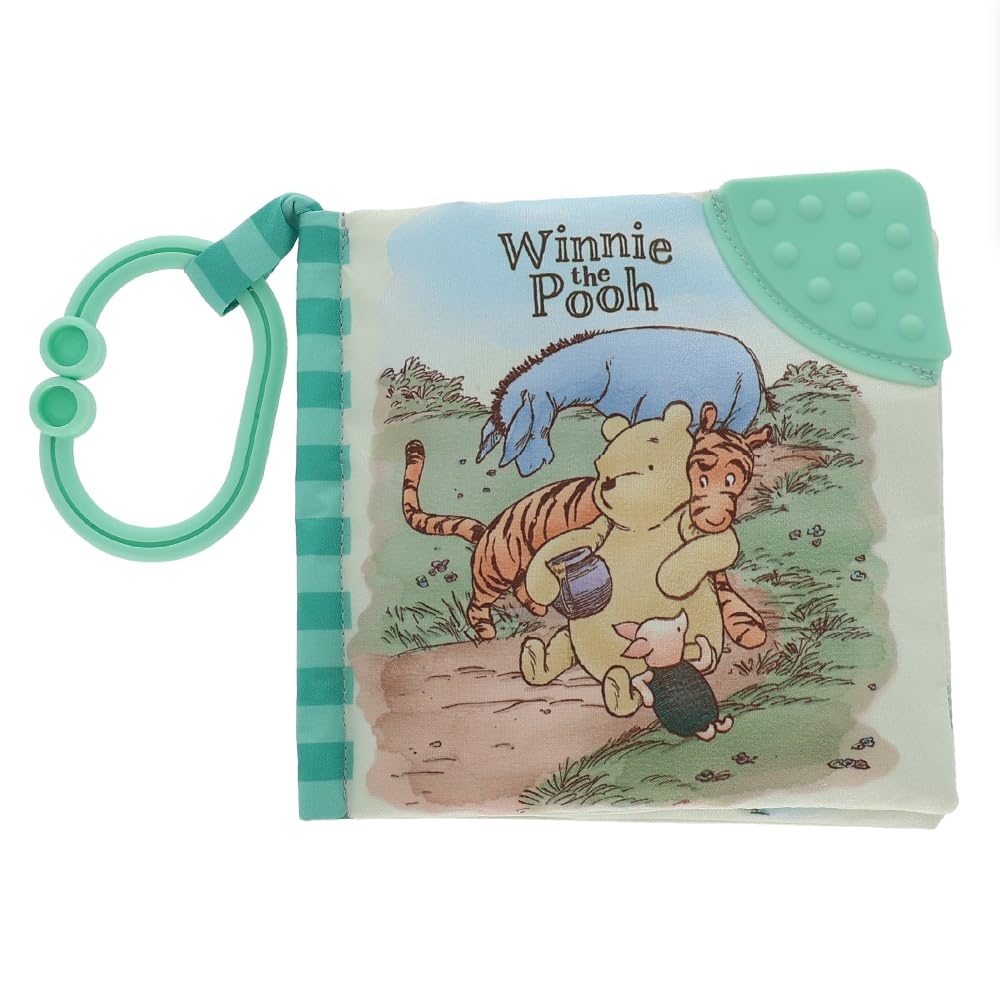 Kids Preferred Classic Winnie The Pooh Toy Bundle | Jack in the Box with Soft Sensory Book