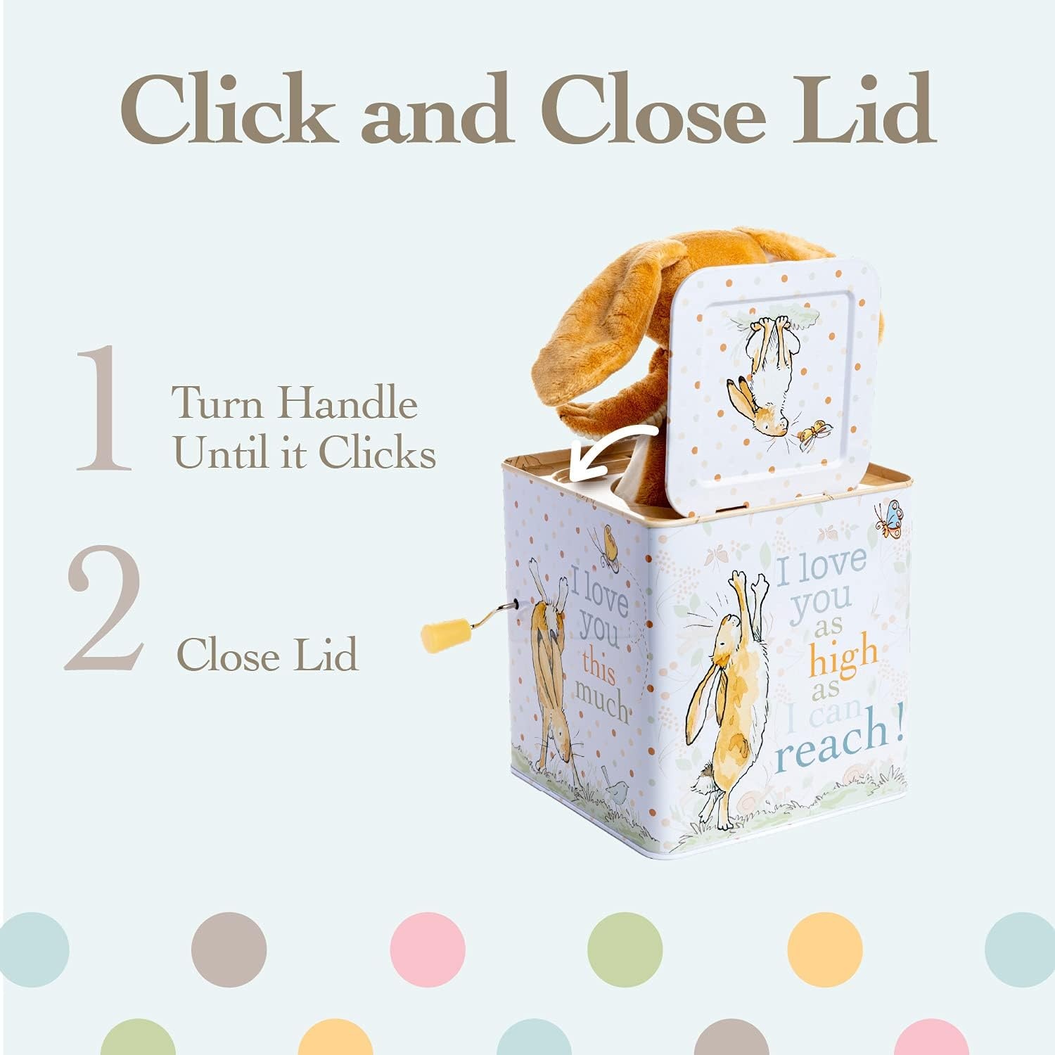 Kids Preferred Guess How Much I Love You Jack-in-The-Box