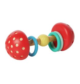 Manhattan Toys Toadstool Twist & Shake Wooden Rattle