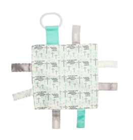 Baby Jack and Company Prayer Baptism Baby Tag Keepsake Square