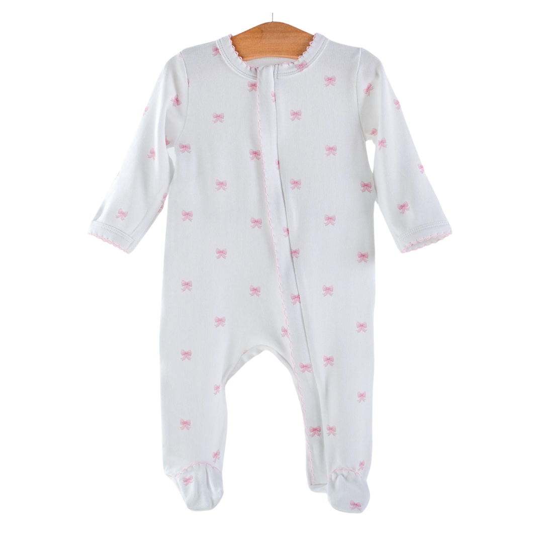 Nola Tawk Baby Basics: You Are Bow-tiful Organic Cotton Pajamas