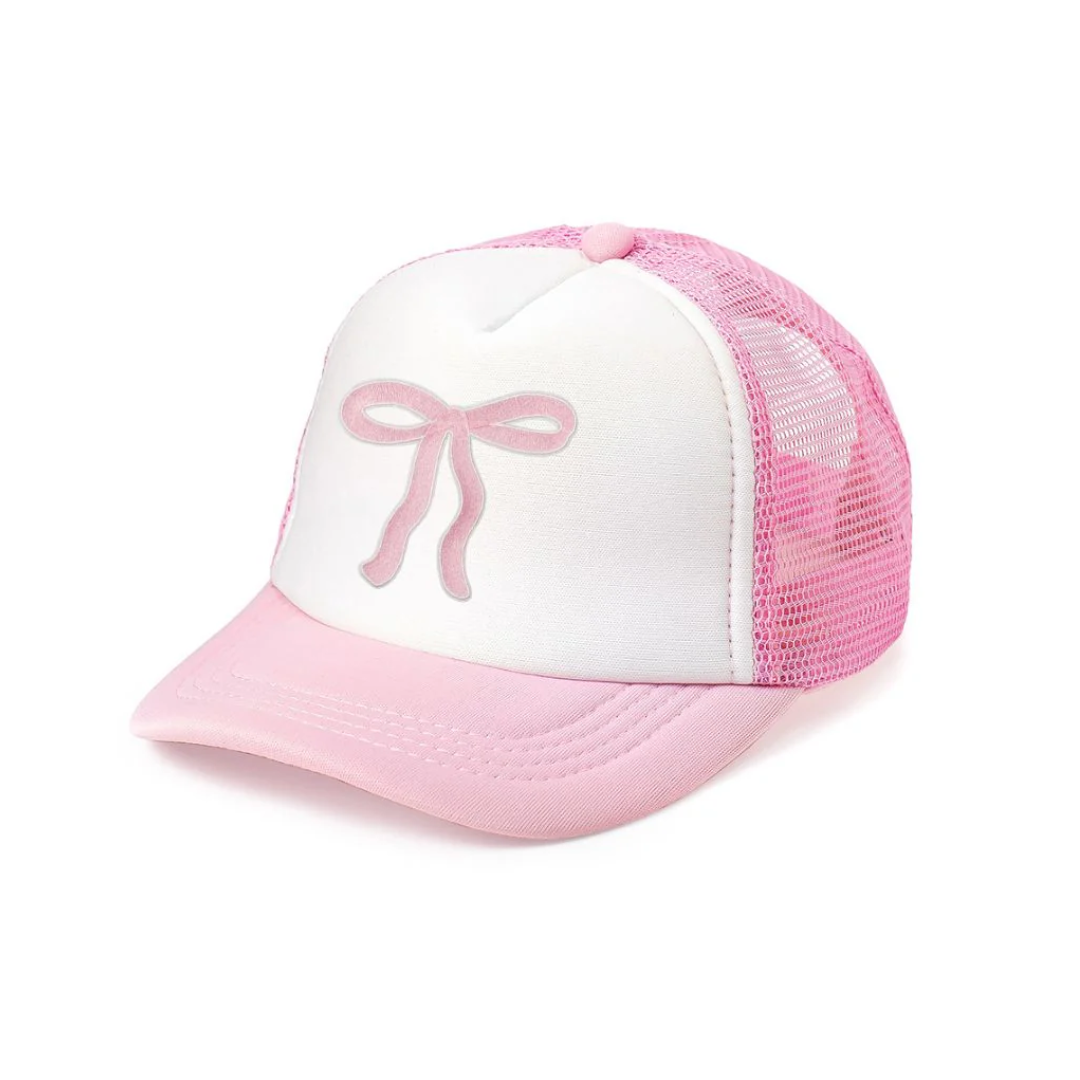 Sweet Wink Coquette Bow Patch Trucker Hat