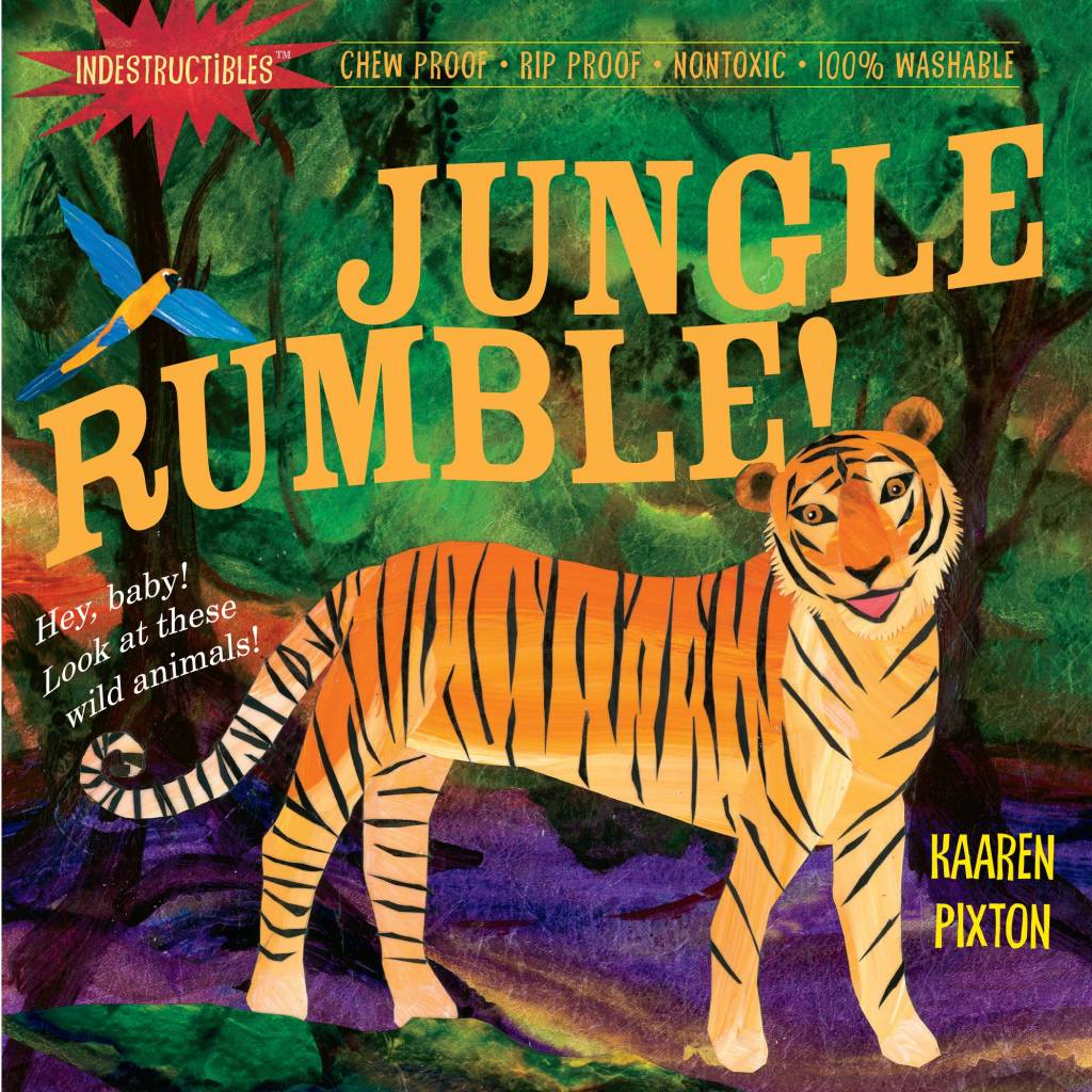 Indestructibles Baby Books Indestructibles: Jungle Rumble Board Book