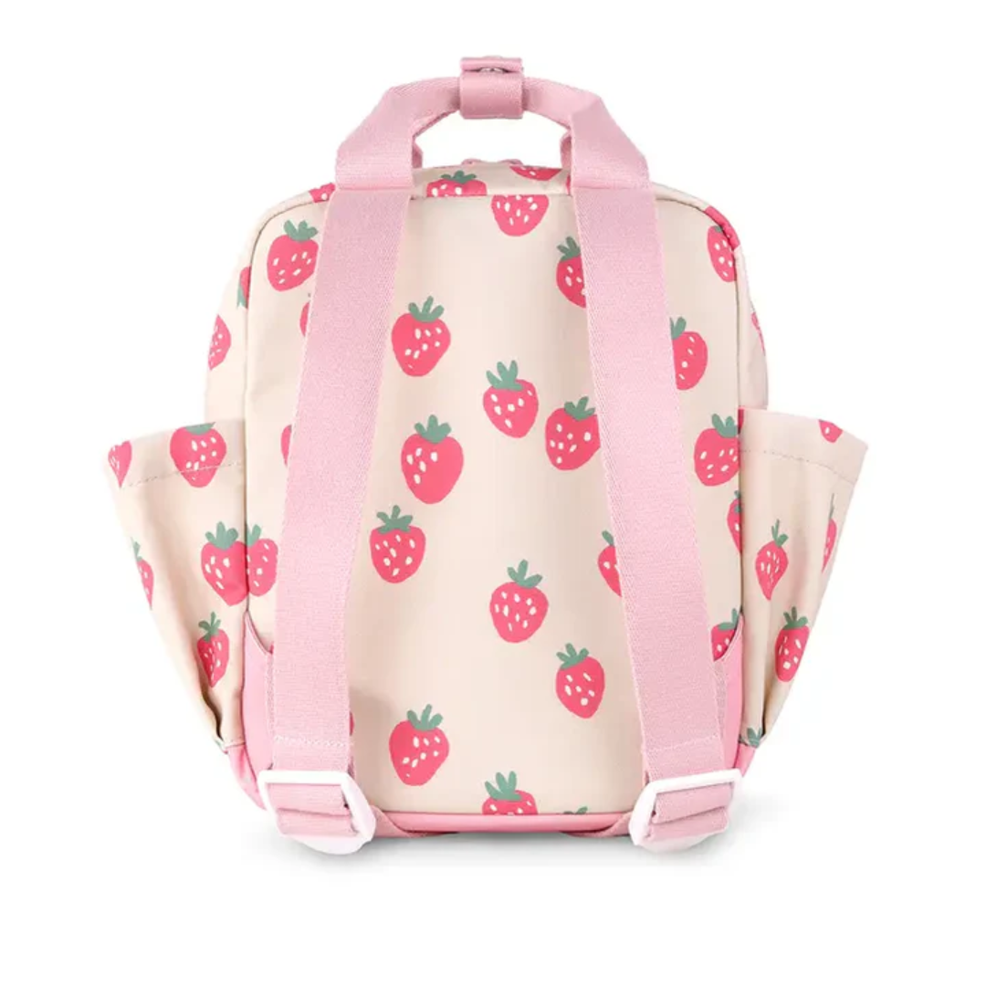 Itzy Ritzy Itzy Bitzy Backpack | Strawberries and Cream