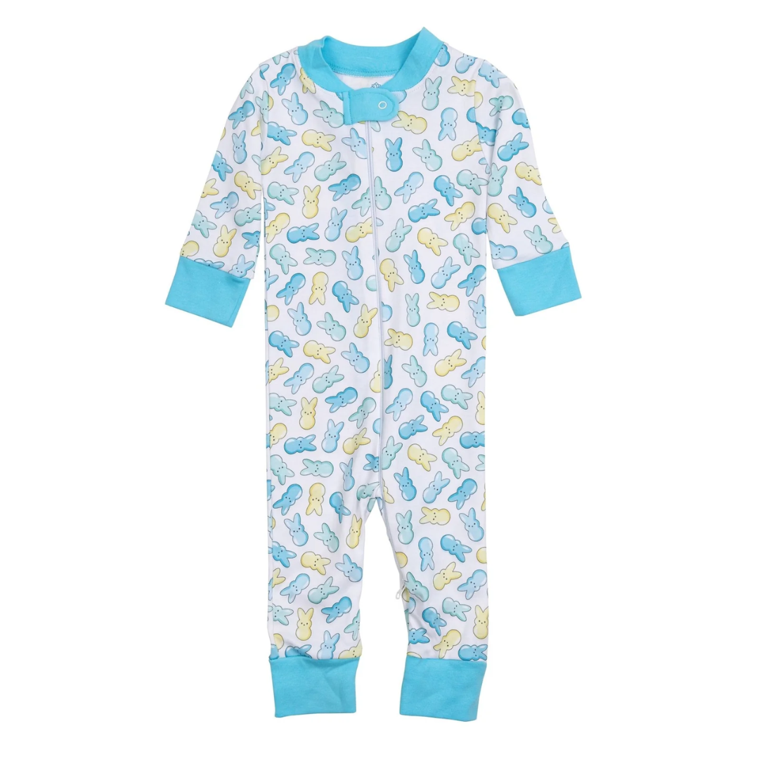 Magnolia Baby Peep-tastic! Zipper Pajamas