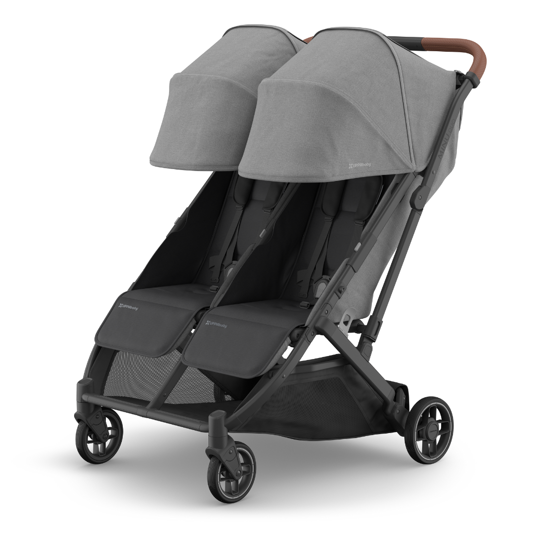 UPPAbaby UPPAbaby Minu Duo Compact Double Stroller | Carbon Frame
