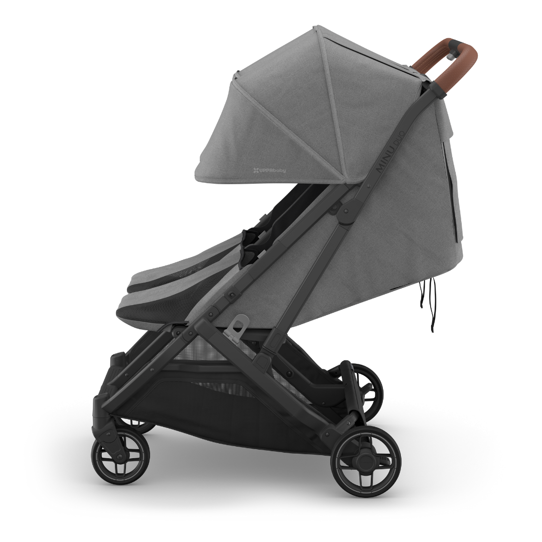 UPPAbaby UPPAbaby Minu Duo Compact Double Stroller | Carbon Frame