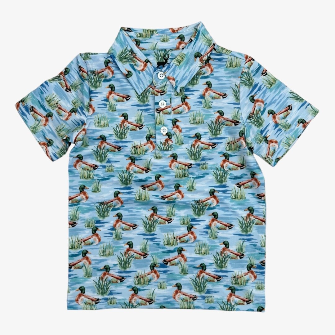 Velvet Fawn Scottie Performance Polo UPF | Maui Mallards