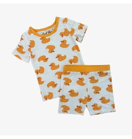 Velvet Fawn Bamboo Pajama Set | Duckies