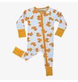 Velvet Fawn Bamboo Zipper Pajamas | Duckies