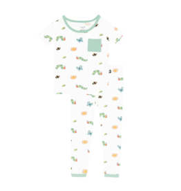 Kyte Baby Kyte Bamboo Short Sleeve with Pants Pajamas | The Very Hungry Caterpillar™ and Friends
